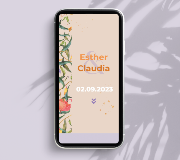 Invitación FLORES
