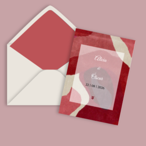 Invitación de boda digital personalizada modelo Siena para enviar por WhatsApp